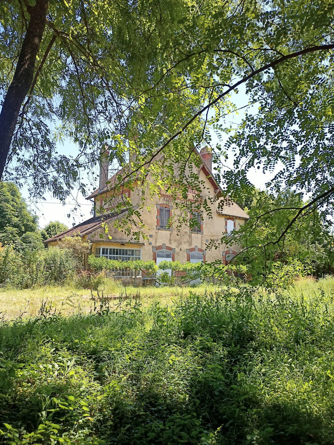 abandoned train station