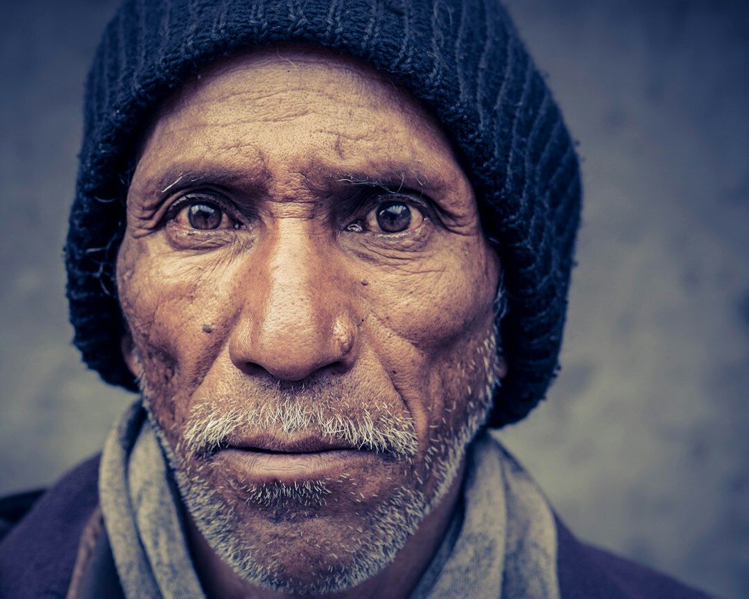 Portrait of a Chilean man looking at the camera
