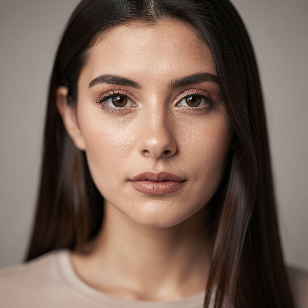 Portrait of a Chilean woman looking at the camera